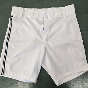 2 pair Vintage Rawlings Coach Shorts Mens Football Softball Gym Striped L